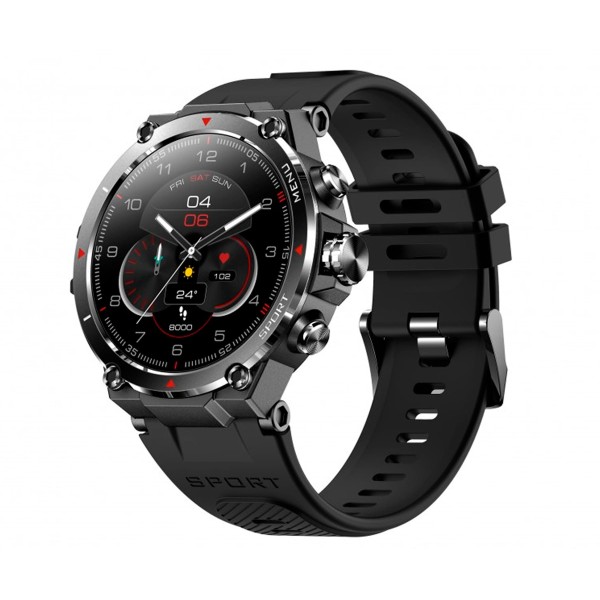 Dcu smartwatch gps negro / smartwatch 1.3"